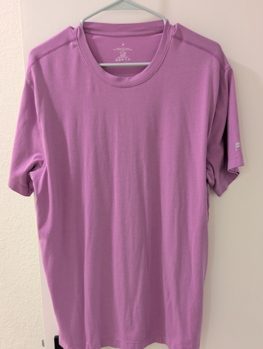 Fabletics Men's Performance Tee -  Orchid